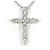 Autre Marque Colar de ouro branco 18K e diamantes Dourado