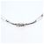 Autre Marque 18K Weißgoldkette mit Diamant Golden - Ansicht 4
