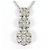 Autre Marque Elegante collana in oro bianco 18K e diamanti D'oro