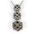 Autre Marque Elegante collana in oro bianco 18K e diamanti D'oro - vista 3