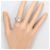 Autre Marque 18K Weißgold Diamantring Golden - Ansicht 7