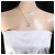 Autre Marque 18K Weißgoldkette mit Diamant Golden - Ansicht 6