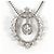 Autre Marque Collana in oro bianco 18K con diamanti D'oro