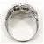 Autre Marque 18K Weißgold-Ring mit Diamant Golden - Ansicht 3