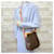 Borsa a Spalla Louis Vuitton Odeon PM Monogram Marrone - vista 2