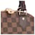 Borsa a tracolla Louis Vuitton Alma BB Damier Marrone - vista 11