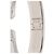 Bracciale Click H GM Hermès in argento e bianco - vista 5
