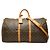 Louis Vuitton Monogram Keepall Bandoulière 55 Borsa Boston Marrone