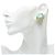 Orecchini Chanel Vintage Round Clip Blu D'oro - vista 5