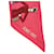 Hermès Foulard Twilly in seta rosa Hermes - vista 2