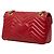 Borsa a tracolla con catena Gucci GG Marmont Rosso D'oro - vista 2