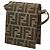 Borsa a tracolla Fendi Zucca Marrone - vista 2