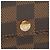 Louis Vuitton Damier Portefeuille Sarah Long Wallet Castaño - vista 8
