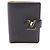 Louis Vuitton LV Vertical Wallet Compact Noir Nero