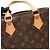Borsa Louis Vuitton Alma PM Monogram Marrone Monogramma - vista 12