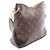 Borsa a Spalla Louis Vuitton Odeon NM PM Marrone Nero Monogramma - vista 2