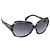 Occhiali da sole Miu Miu in plastica nero e argento Auth BA14751