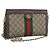 Borsa a tracolla GUCCI GG Supreme Web Sherry Ophidia Chain in PVC 503877 Auth BA14699 Beige