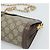 Borsa a tracolla GUCCI GG Supreme Web Sherry Ophidia Chain in PVC 503877 Auth BA14699 Beige - vista 10