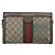 Borsa a tracolla GUCCI GG Supreme Web Sherry Ophidia Chain in PVC 503877 Auth BA14699 Beige - vista 3