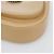 Borsa a Spalla Salvatore Ferragamo Gancini in Pelle Vernice Beige Argento Auth 195268 - vista 10