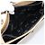 Borsa a Spalla Salvatore Ferragamo Gancini in Pelle Vernice Beige Argento Auth 195268 - vista 20