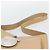 Borsa a Spalla Salvatore Ferragamo Gancini in Pelle Vernice Beige Argento Auth 195268 - vista 8