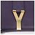 SAINT LAURENT Borsa a tracolla Classic Y Line Chain Small in pelle viola Auth bs36364 D'oro Porpora - vista 14