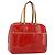 LOUIS VUITTON Borsa Monogram Vernis Sutton Rosso Rouge M91080 LV Auth 195186