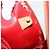 LOUIS VUITTON Borsa Monogram Vernis Sutton Rosso Rouge M91080 LV Auth 195186 - vista 24