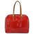 LOUIS VUITTON Borsa Monogram Vernis Sutton Rosso Rouge M91080 LV Auth 195186 - vista 3