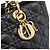 Borsa Christian Dior Lady Dior Canage in pelle di agnello 2way Nero Oro Auth 194922SAM D'oro - vista 16