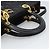 Borsa Christian Dior Lady Dior Canage in pelle di agnello 2way Nero Oro Auth 194922SAM D'oro - vista 7
