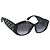 Occhiali da sole CHANEL in plastica nera CC Auth BA14257M Nero