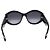 Occhiali da sole CHANEL in plastica nera CC Auth BA14257M Nero - vista 3