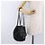 Borsa PRADA Borsa a tracolla Nylon Pelle Nero Argento Aut 192532 - vista 22