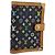 LOUIS VUITTON Monogram Multicolor Agenda PM Planner Cover R20895 LV Auth BA14615 Nero