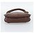 Borsa a Spalla Coach in Pelle Marrone e Oro Auth 194914A D'oro - vista 9
