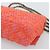 CHANEL Matelasse 25 Chain Shoulder Bag Tweed Orange Gold Tone CC Auth BA14597SAM Arancione - vista 12