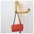 CHANEL Matelasse 25 Chain Shoulder Bag Tweed Orange Gold Tone CC Auth BA14597SAM Arancione - vista 23