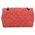 CHANEL Matelasse 25 Chain Shoulder Bag Tweed Orange Gold Tone CC Auth BA14597SAM Arancione - vista 3
