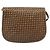 Borsa a Spalla FENDI in Pelle Marrone con Tonalità Oro Auth gh2333A - vista 3