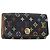LOUIS VUITTON Monogram Multicolor Multicles 4 Key Case Black M93732 Auth 195163 Nero