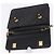 CHANEL Matelasse Chain Shoulder Bag Lamb Skin 2way Black Gold CC Auth 194687SAM Nero D'oro - vista 19