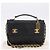 CHANEL Matelasse Chain Shoulder Bag Lamb Skin 2way Black Gold CC Auth 194687SAM Nero D'oro - vista 30