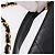 CHANEL Matelasse Chain Shoulder Bag Lamb Skin 2way Black Gold CC Auth 194687SAM Nero D'oro - vista 8