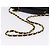 CHANEL Matelasse Chain Shoulder Bag Lamb Skin 2way Black Gold CC Auth 194687SAM Nero D'oro - vista 9