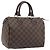 LOUIS VUITTON Damier Ebene Speedy 25 Hand Bag N41532 LV Auth 194137SAV