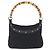 Borsa a Spalla GUCCI Bamboo in Pelle Nera e Oro 137378 Auth 194670V Nero D'oro - vista 3