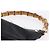 Borsa a Spalla GUCCI Bamboo in Pelle Nera e Oro 137378 Auth 194670V Nero D'oro - vista 8